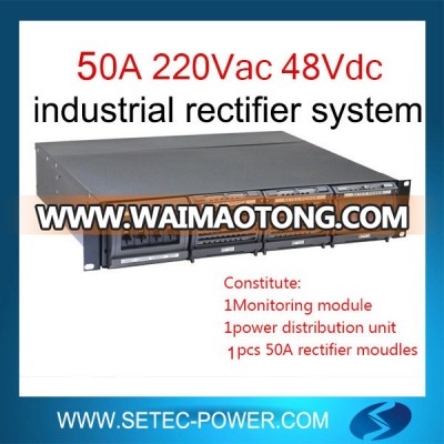 48V 50A Rectifier for DC Load and Battery Charging