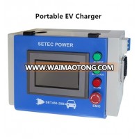 Portable Mahidra Reva everito EV DC Fast Charger